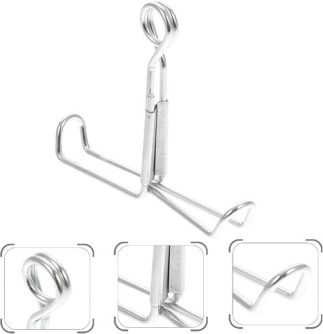 Homoyoyo 20pcs Spring Clamp Shut off Clips for Tubing with Smooth Surface Iron Material, Portable Design Fits Water Tubes and Can be Carried a Pocket in Kuwait
