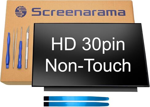 SCREENARAMA New Screen Replacement for ASUS VivoBook X515E X515J X515M X515MA (HD 1366x768) 30pin LCD LED Display with Tools and Tape in Kuwait