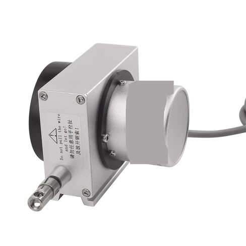 1pcs MPS-S 100-1300mm Rotary Encoder Pull Rope Resistance Potentiometer Draw Wire Displacement Sensor(100mm 4-20mA 2 Wires) in Kuwait