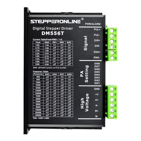 محرك متدرج سائق 1.8-5.6A 20-50VDC لـ Nema 23، 24 محرك متدرج in Kuwait