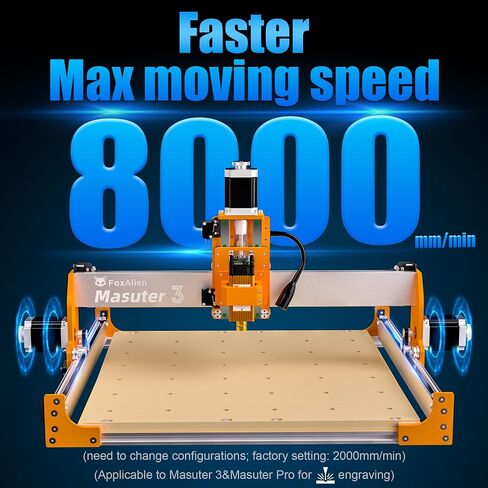 حزمة ترقية FoxAlien NEMA23 Stepper Motors لجهاز التوجيه Masuter Pro CNC in Kuwait