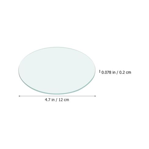 10pcs 120mm Flat Borosilicate Glass Watch Glasses Laboratory Beaker Covers for Chemical Experiments and Observation in Kuwait