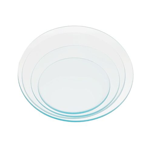 minkissy 4pcs Thickened Watch Glass Evaporating Dish Covers Chemistry Laboratory Glass Equipment 60mm 75mm 90mm 100mm for School and Scientific Use in Kuwait