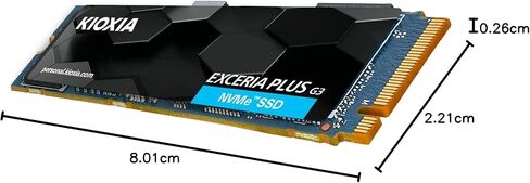 Kioxia Exceria 2TB Plus G3 NVME ™ SSD in Kuwait