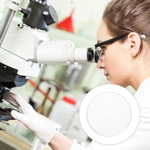 مجموعة زجاج ساعة مختبر دائرية 10 قطع 50 مم من SHINEOFI، طبق تبخير زجاجي 90 مم للتجارب الكيميائية، أداة تعليمية للمختبر العلمي والاستخدام المدرسي in Kuwait