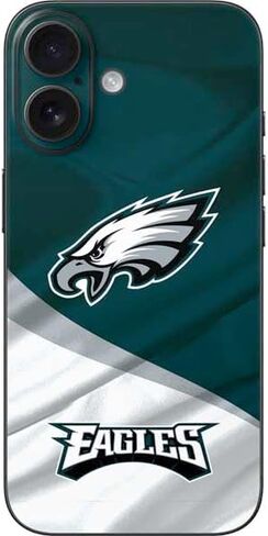 غلاف هاتف Skinit متوافق مع iPhone 17 - تصميم أبطال NFL Philadelphia Eagles Super Bowl LIX المرخص رسميًا in Kuwait