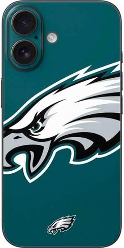 غلاف هاتف Skinit متوافق مع iPhone 17 - تصميم أبطال NFL Philadelphia Eagles Super Bowl LIX المرخص رسميًا in Kuwait