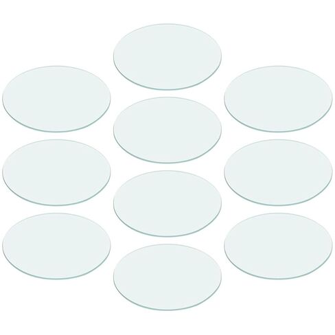 Mobestech 10pcs 120mm Laboratory Glass Covers Beaker Watch Glasses for Scientific Experiments and Chemistry Teaching in Kuwait