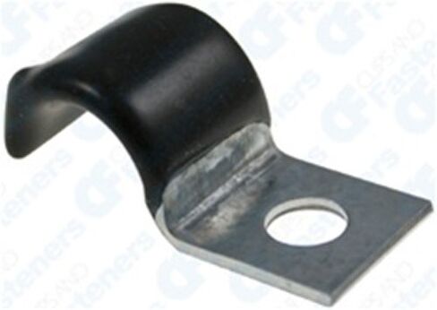 25 Half Clamps 1/2" Galvanized Vinyl Coated in Kuwait