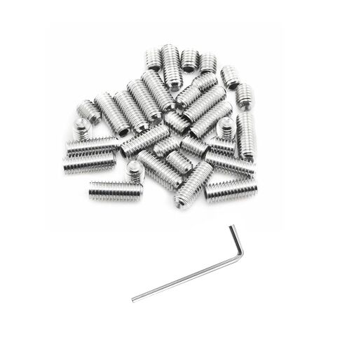 32PCS RP26865 RP25620 Replacement Shower Handle Fixing Screws Two Sizes Faucet Pipe Replacement Screws with Wrench in Kuwait
