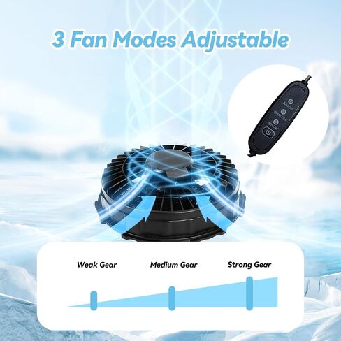 Cooling Fan Vest for Men Women, Wearable Air ConditionerJacket Clothing, 3 Speeds Work Cool 13 Hrs for Fishing Sport in Kuwait