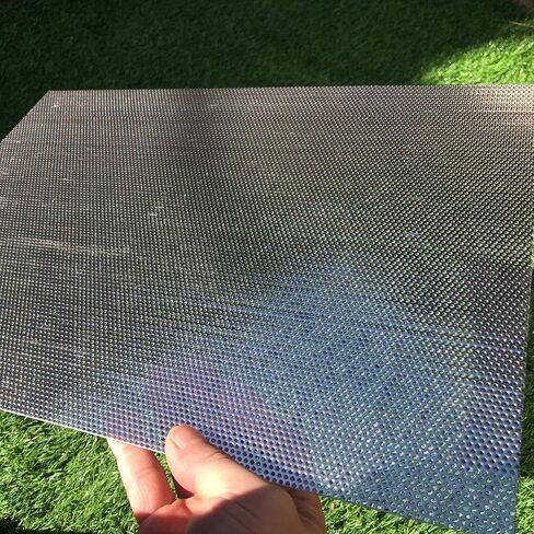 19 Gauge Perforated Metal Sheets 16"x12" Opening 22% Hole 1.5 mm 0.06 inch (About 1/16") Perforated Stainless Steel Sheet 304 Stainless Steel Mesh Screen Panel Decorati Mesh Plate in Kuwait