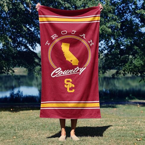 Northwest USC Trojans NCAA Homebreak Beach Towel 2 Pack 30 x 60 Inches in Kuwait