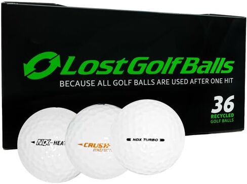 LostGolfBalls - Mix of Mint Quality Used Golf Balls for Nike Golf, 5A, 36 Pack in Kuwait