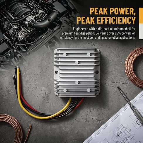 DC 48V إلى 5V محول الطاقة باك باك الخطوة المخفض - محول وحدة إمداد الجهد لأسفل مصمم لاستخدام السيارات - 10A 50W in Kuwait