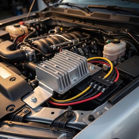 DC 48V إلى 5V محول الطاقة باك باك الخطوة المخفض - محول وحدة إمداد الجهد لأسفل مصمم لاستخدام السيارات - 10A 50W in Kuwait