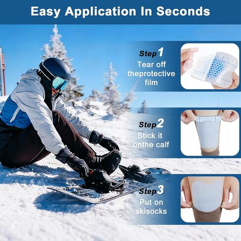 Gel Shin Guards, Soft Impact Absorbing Shin Protection Pads with Compression Sleeves for Soccer, Football, Skiing, Cycling, MTB, Lightweight Shin Guard Gear for Youth & Adults in Kuwait
