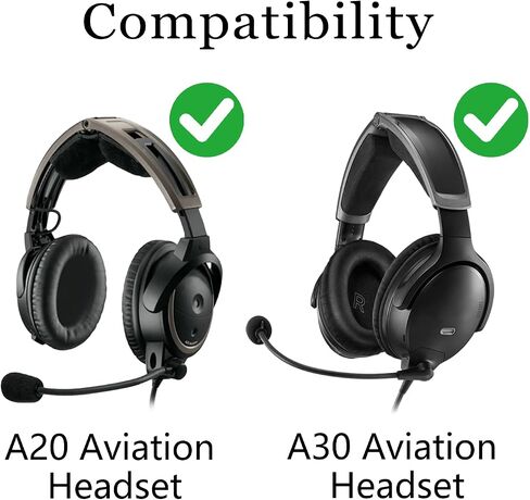 غطاء ميكروفون 3 قطع من Cordro لسماعات Bose A20 للطيران، واقي أمامي بديل لميكروفون Bose A30 A20، فلتر إسفنجي بوب، غطاء إسفنجي للزجاج الأمامي أسود in Kuwait