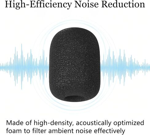 غطاء ميكروفون 3 قطع من Cordro لسماعات Bose A20 للطيران، واقي أمامي بديل لميكروفون Bose A30 A20، فلتر إسفنجي بوب، غطاء إسفنجي للزجاج الأمامي أسود in Kuwait