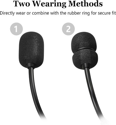 غطاء ميكروفون 3 قطع من Cordro لسماعات Bose A20 للطيران، واقي أمامي بديل لميكروفون Bose A30 A20، فلتر إسفنجي بوب، غطاء إسفنجي للزجاج الأمامي أسود in Kuwait