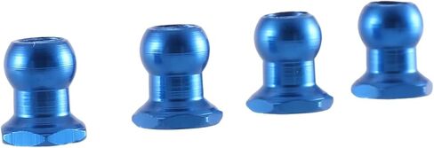 Rc Accessories for Tamiya 10pcs 53640 5mm Aluminum Alloy Ball Head Nut RC Car Upgrades Parts Accessories in Kuwait