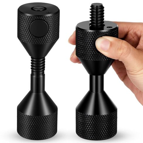 Kingdder 2 Pcs Push Button Carbon Steel Flange Two Hole Pins Double Hole Alignment Pins, Quick Release and Installation (for 5/8" to 1-7/8" Holes) in Saudi Arabia