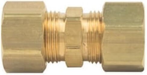 PROFLO 1/2 x 1/2 in. OD Tube Brass Compression Union in Kuwait