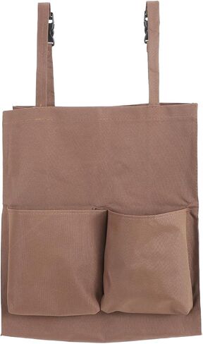 Janitorial Cart Bag Replacement with Straps 17.71X15.74X7.87In Durable Cloth Cleaning Tote for Janitorial Cart Utility Trash Collection and Housekeeping Supplies in Kuwait