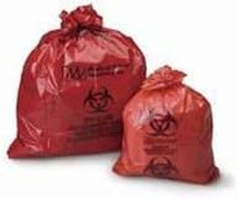 108MBX Bio-Bag Red 20 Gal 50/Bx in Kuwait