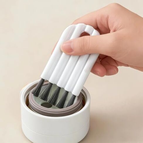 Durable Multi Purpose 1pcs Cup Cleaning Brush Ideal for Lid and Gap Cleaning, Cleaning Tools, Made of Durable Plastic in Kuwait