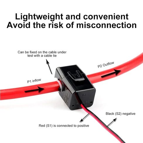 محول تيار مقسم التردد OPCT16AL - 1000/1 إلى 5000/1 AC Clamp-On CT للكشف عن 5G ومراقبة الطاقة (النوع E) in Kuwait