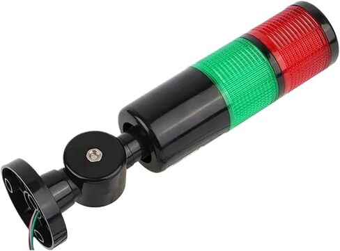 Industrial 2-Layer 110V Red Green Tower Signal Warning Light Steady Indicator Light in Kuwait