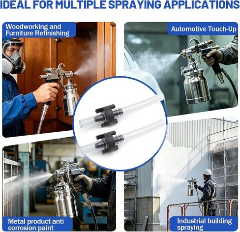 0297051 مجموعة صمامات الفحص لـ Titan Maxum II، Wagner، Spraytech، مسدس رش Capspray HVLP، منع التدفق الخلفي، إصلاح التسرب، استعادة ضغط الرش - عبوتان in Kuwait