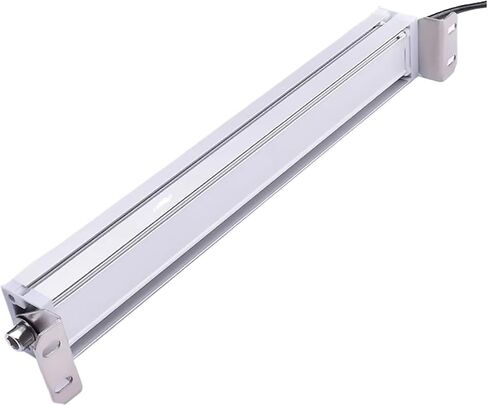 مصباح LED صناعي مقاوم للماء ومقاوم للزيت ومقاوم للغبار ومصابيح ورشة العمل الصناعية AC100-230V LED وأضواء أداة عمل الماكينة (53 سم - أبيض بارد، AC110-230 فولت) in Kuwait