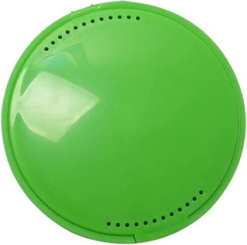 1pcs Circular Dental Retainer Case With Makeup Mirror, Travel Storage Box For Invisible Braces And False Dentures in Kuwait