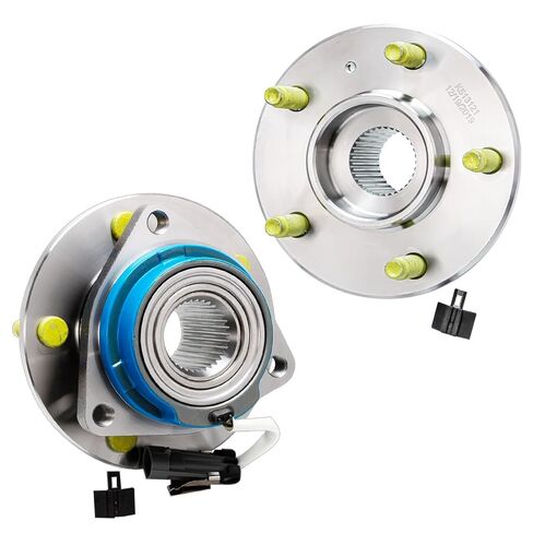 Detroit Axle - Pair 513121 Wheel Bearing Hubs Front for Chevy Impala Monte Carlo Buick Lacrosse Lesabre Cadillac DTS Pontiac Grand Prix ، الخلفية لتحمل عجلة Venture Chevy Uplander ومحواة in Kuwait