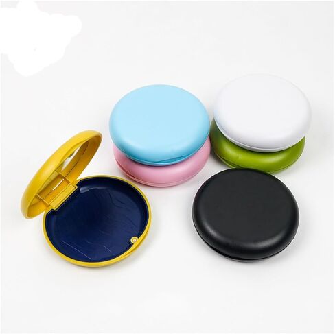3pcs Secure Lock Denture Box, Compact Travel Container For Aligners, Retainers And False Teeth in Kuwait
