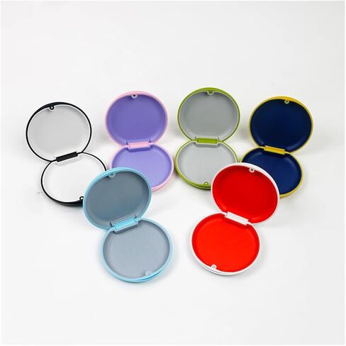 3pcs Secure Lock Denture Box, Compact Travel Container For Aligners, Retainers And False Teeth in Kuwait
