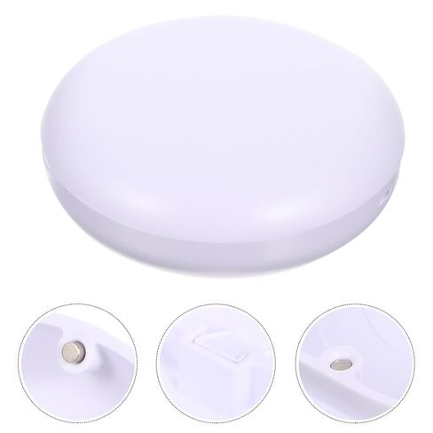 Luxshiny White Abs صندوق التجنيب لتقويم الأسنان خفيف الوزن حاوية أسنان لتخزين واقي الفم للاستخدام اليومي أثناء السفر in Kuwait