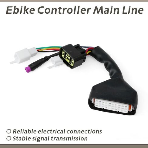 Ebike Controller Main Line Compatible with Tuttio Soleil01 Electric Dirt Bike with M Function Key Display, Controller Wire Harness Assembly in Kuwait