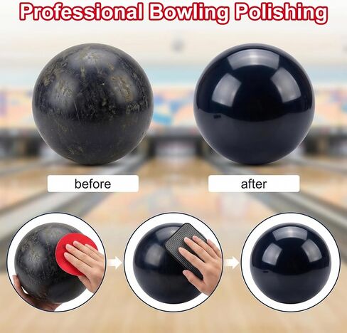 6PCS Bowling Ball Sanding Pads with 10X80'' Microfiber Bowling Ball Towel, 500-5000 Grit Bowling Sanding Pads Grit 500#-600#，800#-1000#，1200#-1500#,2000#,3000#,5000# for Ball Resurfacing in Kuwait