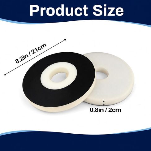 6PCS 9" Discs Sanding Backup Pads Compatible with Porter Cable 7800 Drywall Sander, Fits for Most 9" Discs Sanding Tools, Foam Backed for Durability and Reusable in Kuwait