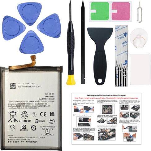 for Galaxy S10e Cellphone Battery Replacement Kit EB-BG970ABU, with Installation Guide & Repair Tools in Saudi Arabia