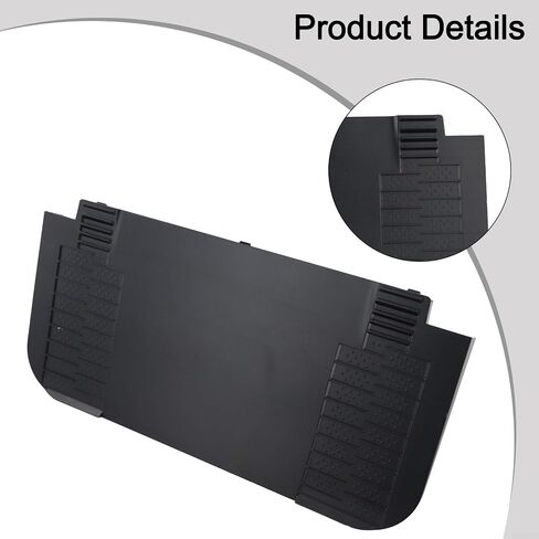Vacuum Ramp Board Compatible For DREAME L10s Ultra for GEN2 and for MOVA E30 Ultra, Non-Slip ABS Robot Vacuum Dock Accessory for Stable Climbing(Black) in Kuwait