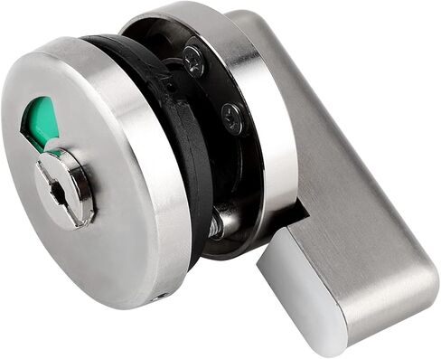 Haofy Privacy Indicator Door Lock Zinc Alloy with Red Green Light for 12 18mm Doors Restroom Occupancy Sign Easy Install for Public Restrooms Airports Hospitals in Kuwait
