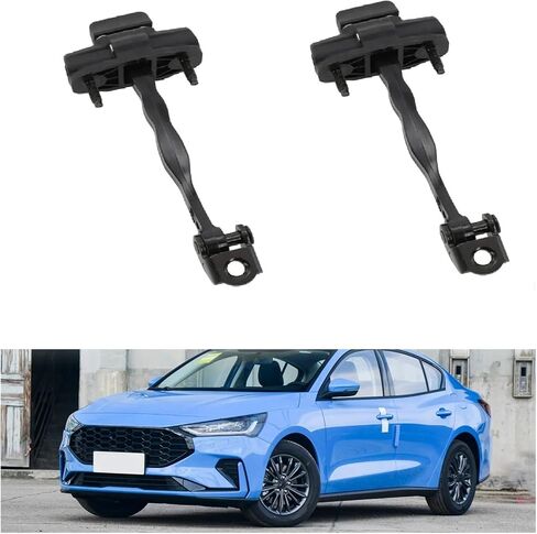 Door Check Strap Hinge for Focus 2012-2018 2PCS Left/Right Front Door Check Stop Hinge Strap Limiter Assembly BM51A23500AA in Kuwait