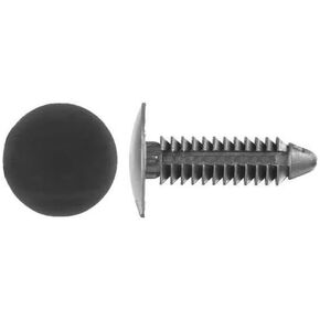 Push-In Rivet, Dome, 1/4 in Dia., 1-1/16 in L, Nylon in Saudi Arabia