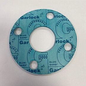 حشية كاملة الوجه من Garlock Blueguard 3000 بسمك 2 بوصة #300 1/8 بوصة (ASME B16.21) عبوة من 10 قطع in Saudi Arabia