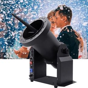ماكينة ثلج LED 220 فولت 2000 وات مع تشغيل صامت، 12 مصباح RGB، DMX وجهاز تحكم عن بعد لعيد الميلاد وحفلات الزفاف وأحداث DJ in Kuwait