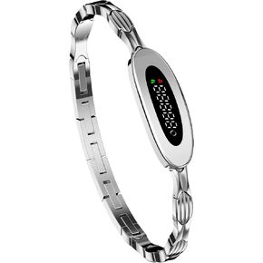 Ladies Smart Bracelet for Women Fitness Tracker Heart Rate Sleep Monitor Sports Modes Remote Camera Waterproof Ultra-Thin Luxury Womens Gold Smart Bracelet for Android iOS Phones in Kuwait